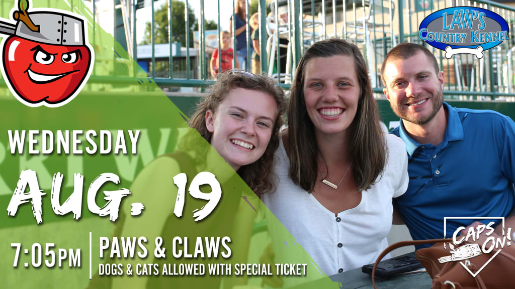Paws & Claws (Pres. by Law's Country Kennel) TinCaps