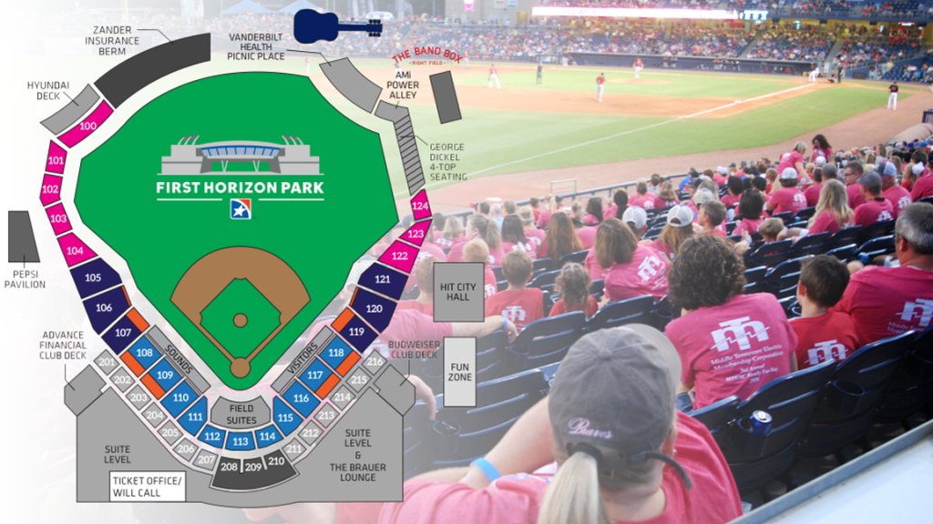 Seating Map & Pricing Sounds