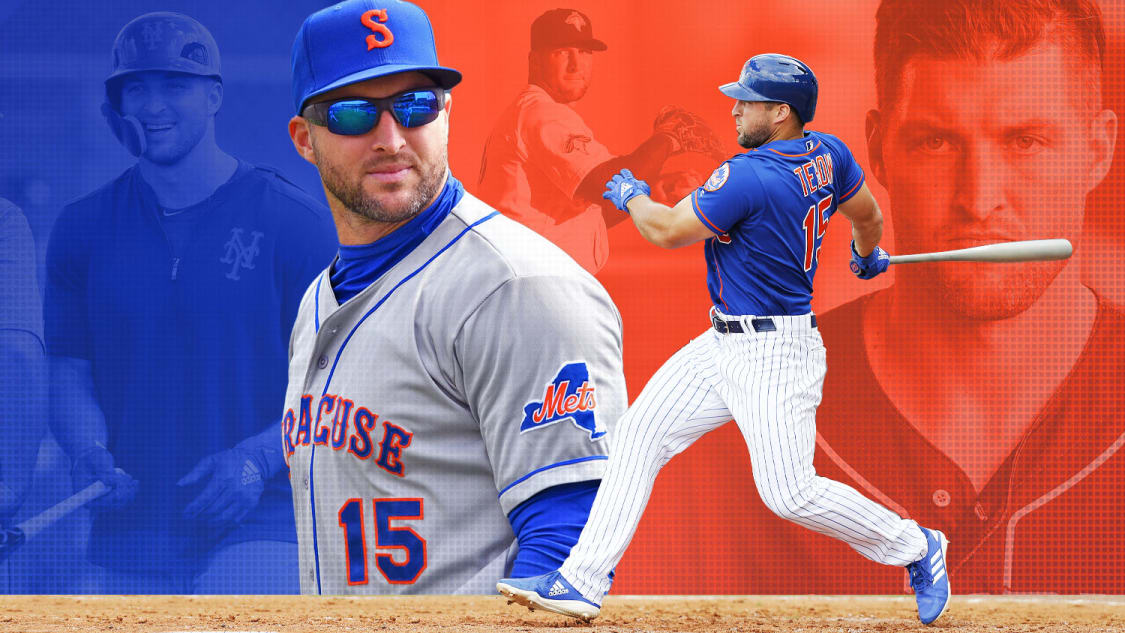 Syracuse Mets outfielder Tim Tebow in running for spot in New York