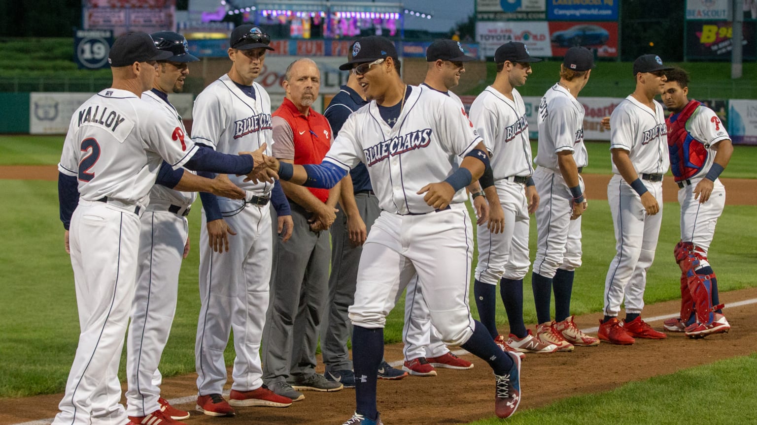 BlueClaws Opening Night BlueClaws