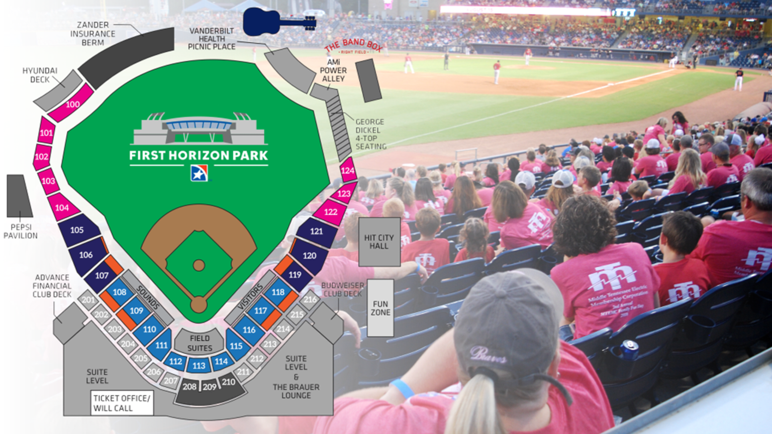 Seating Map & Pricing | Sounds