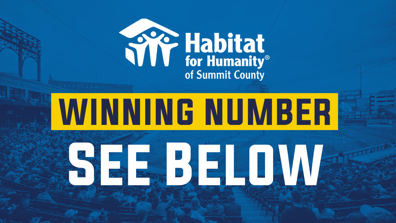 Habitat For Humanity 50/50 Winning Numbers