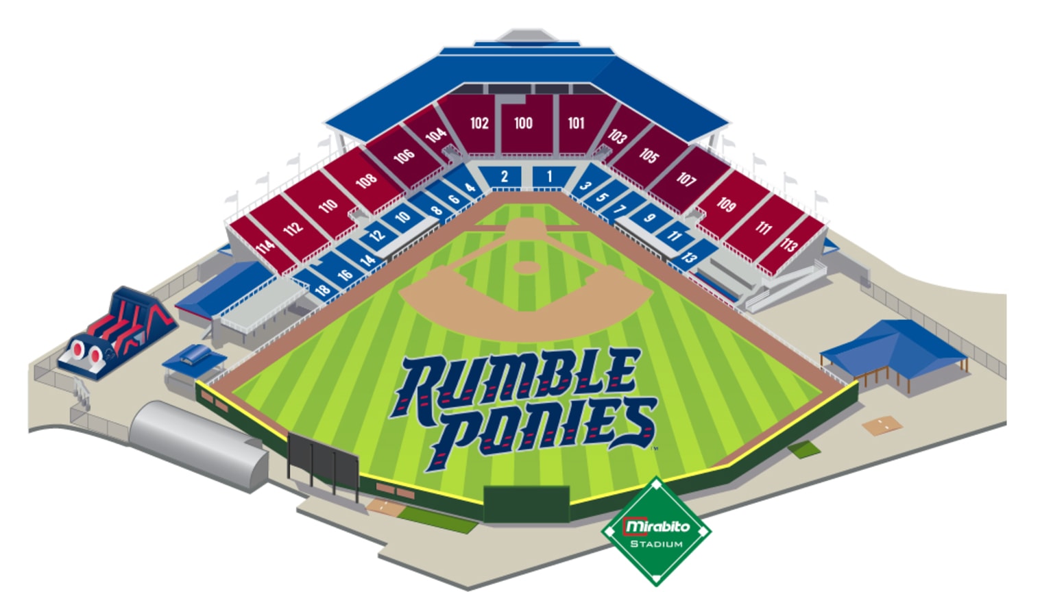 Ballpark Rumble Ponies