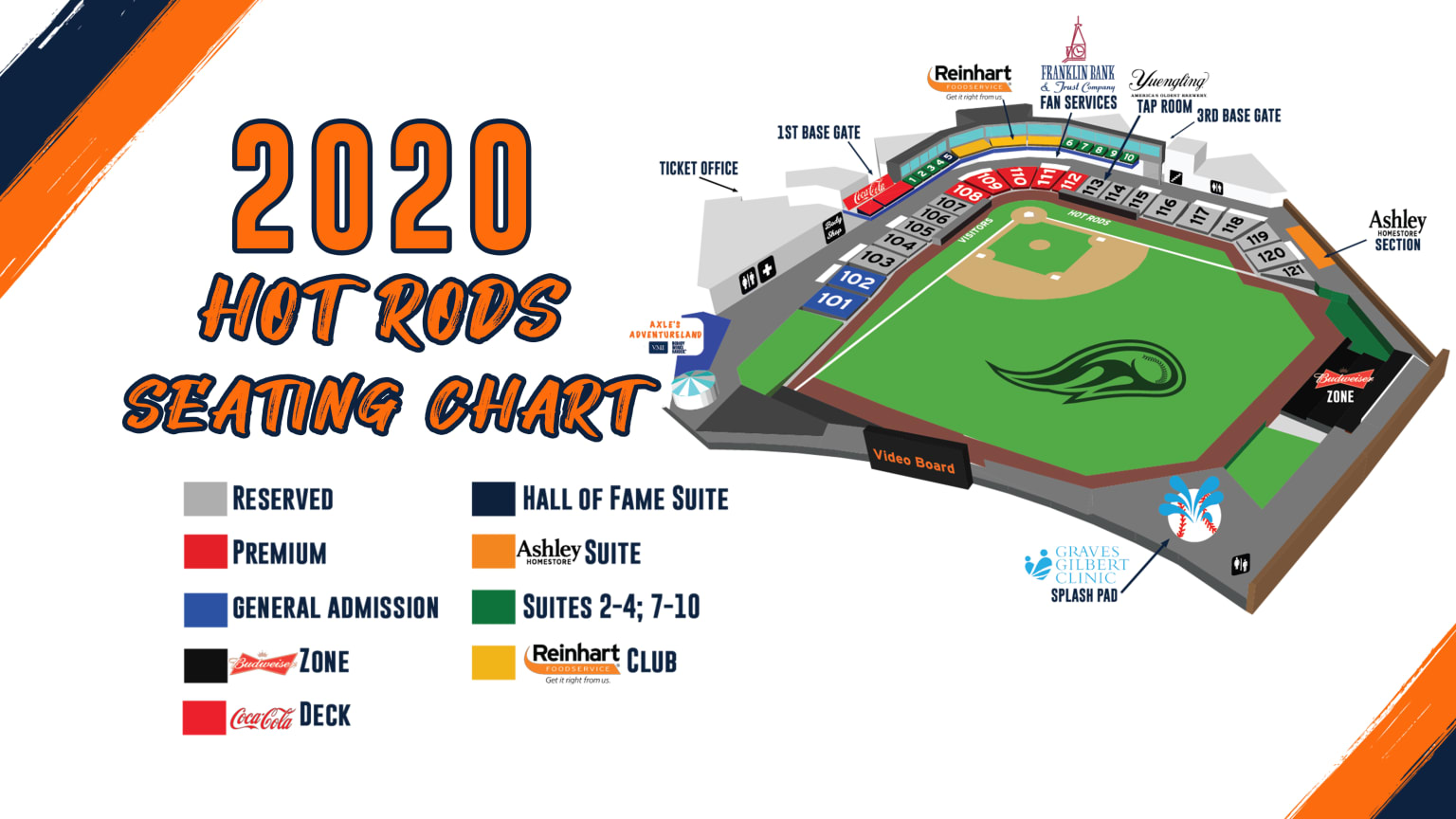 Ticket Pricing & Seating Chart Hot Rods