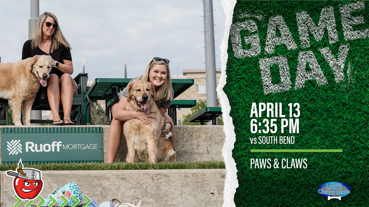 Paws & Claws (Pres. by Law's Country Kennel) TinCaps