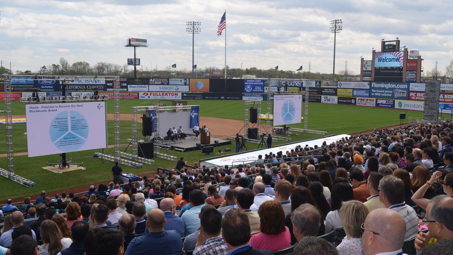 TD Bank Ballpark Rental Patriots