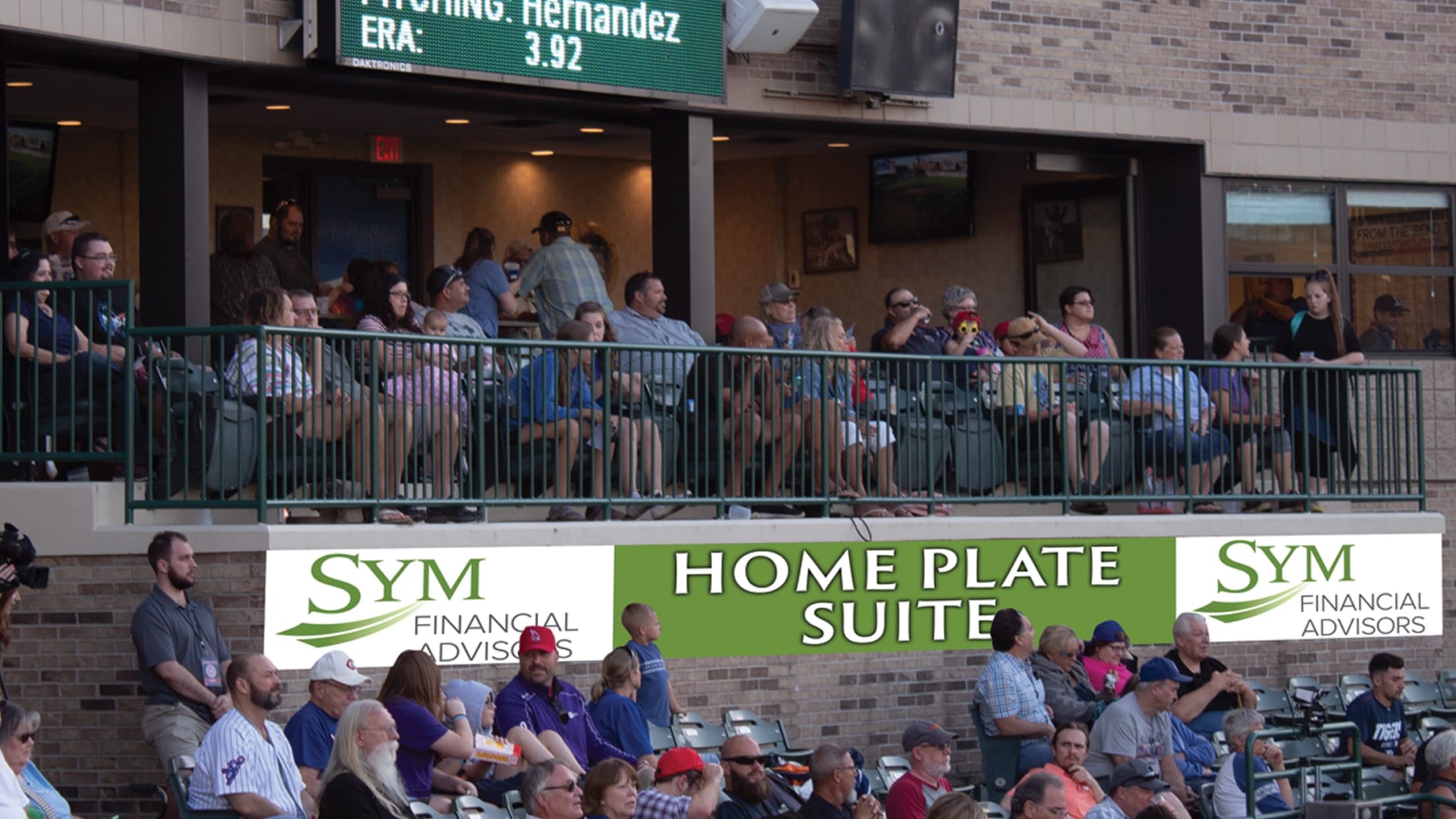 South Bend Cubs Home Plate Suite Cubs