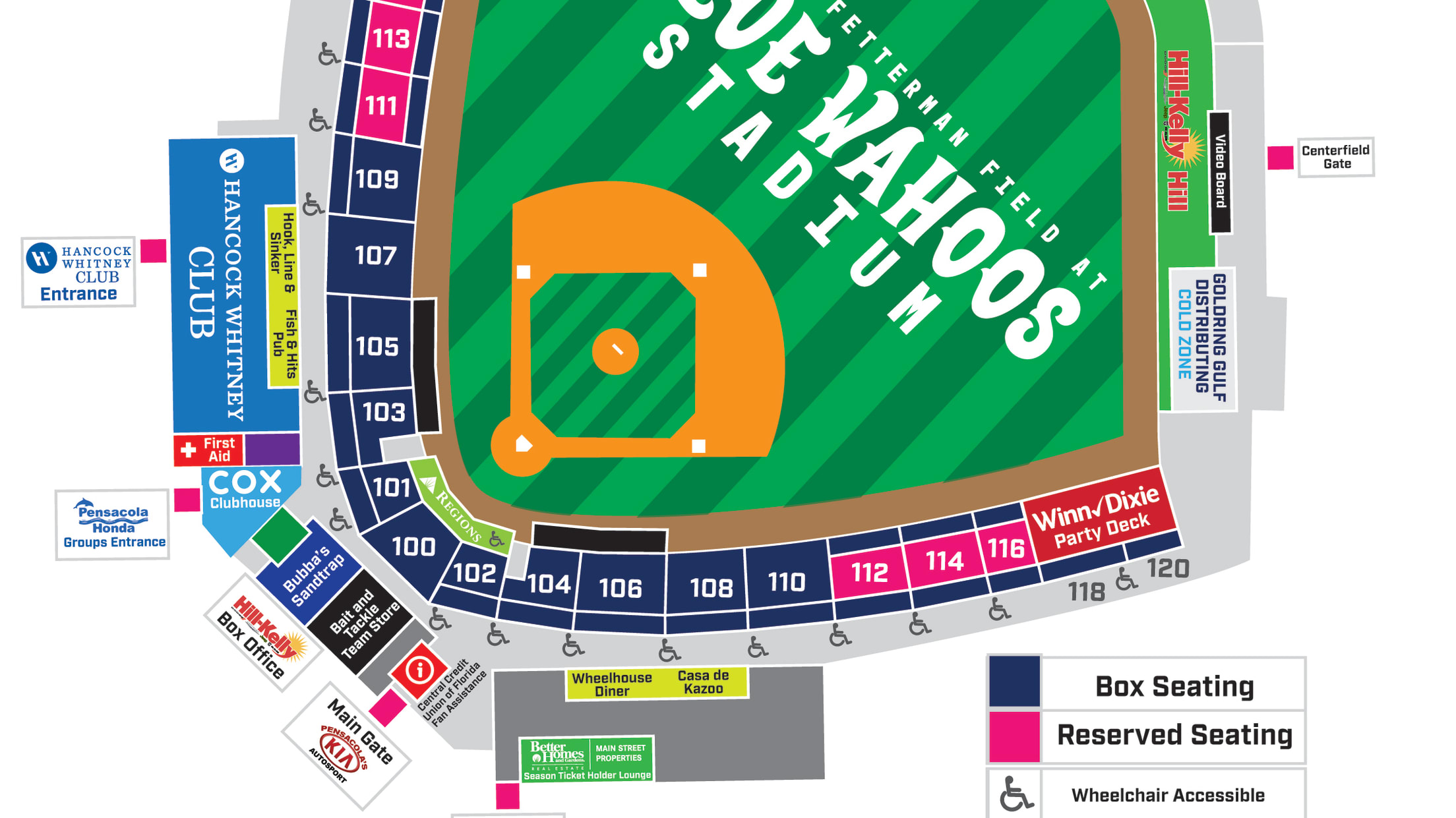 Ticket Options Blue Wahoos