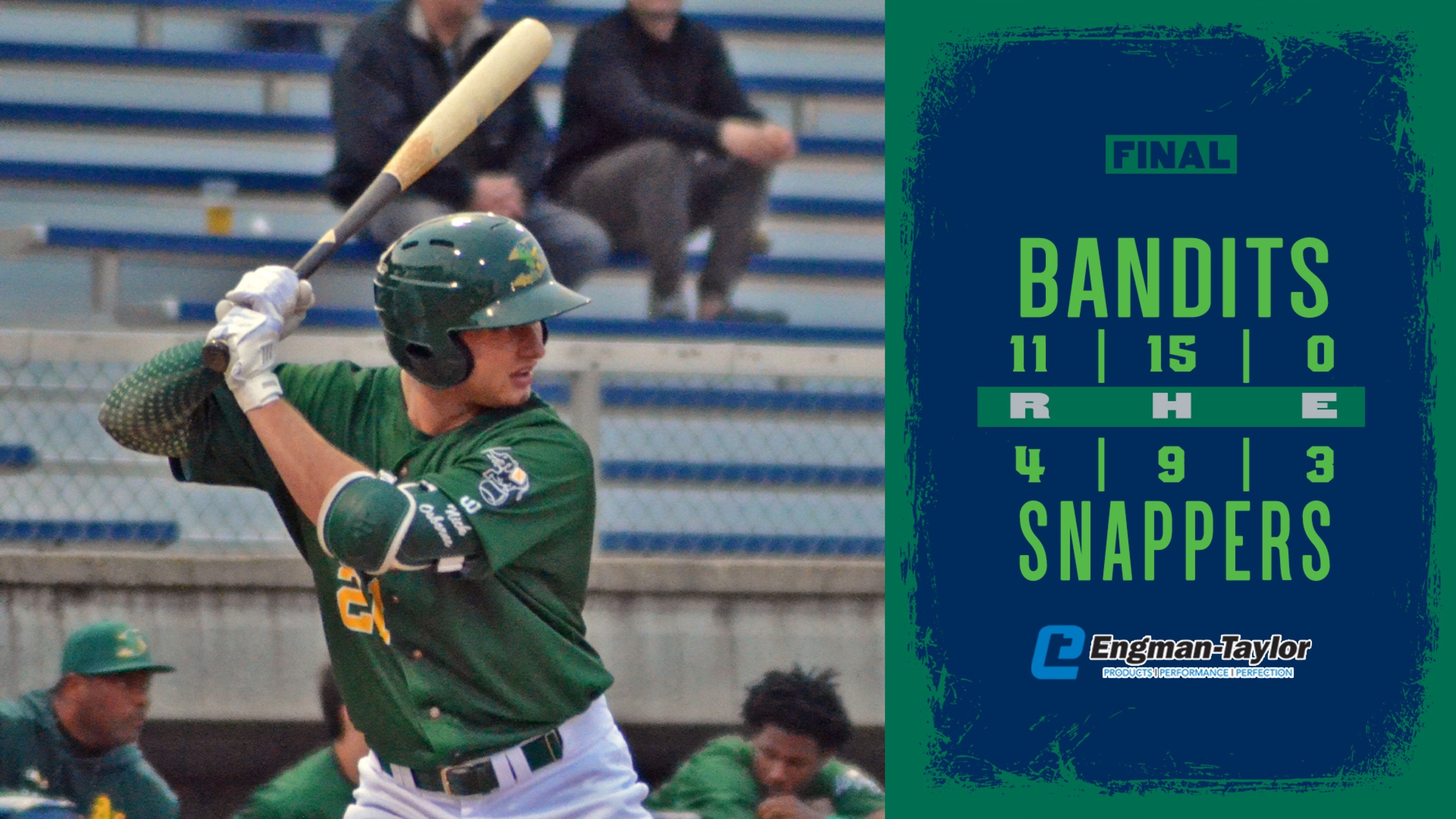 Snappers' Comeback Squashed As Bandits Bats Produce | MiLB.com