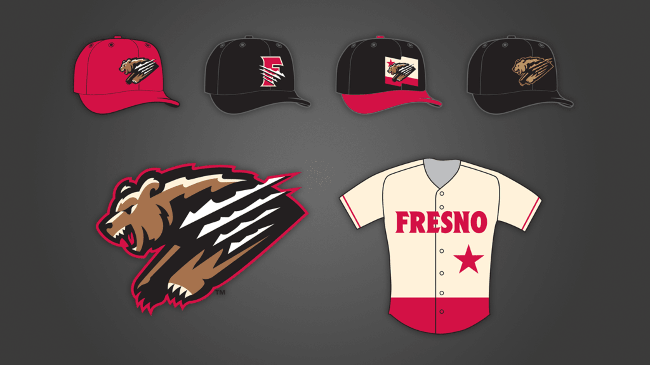 Washington Nationals affiliate Fresno Grizzlies unveil new logos MiLB