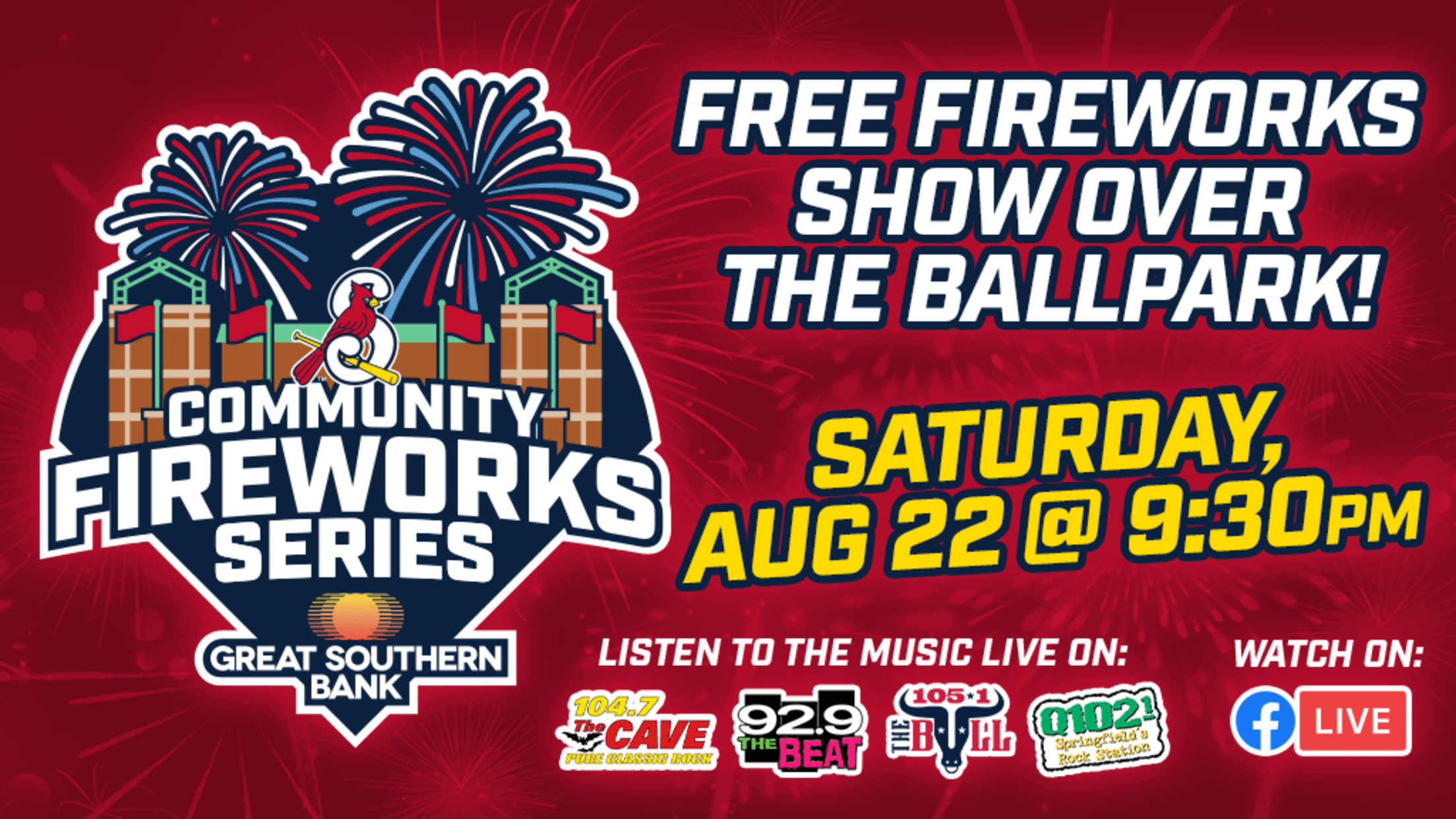 Community Fireworks Series back in downtown Springfield August 22 ...