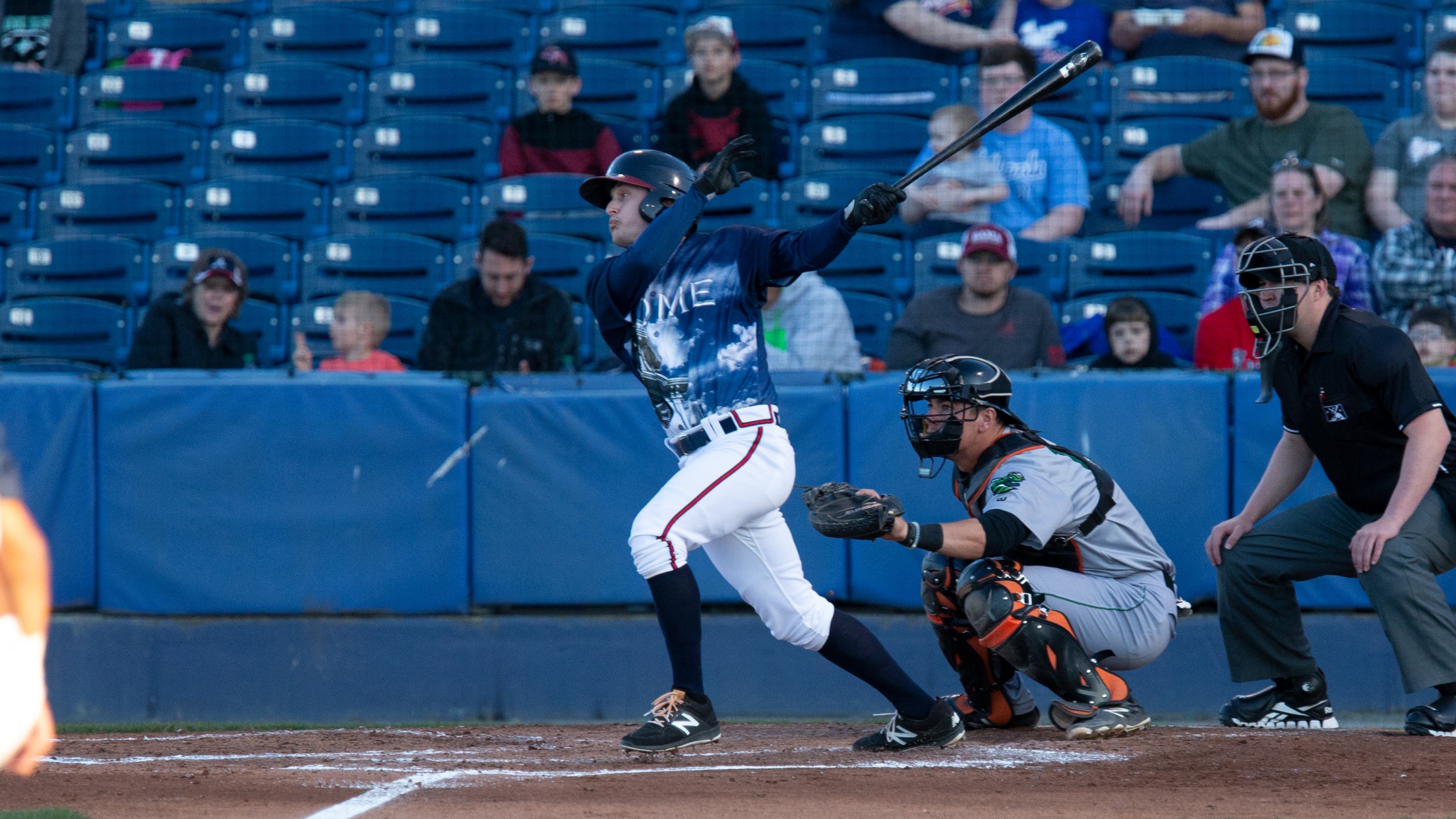 Delgado's Dinger Lifts Rome to 5-4 Win | MiLB.com