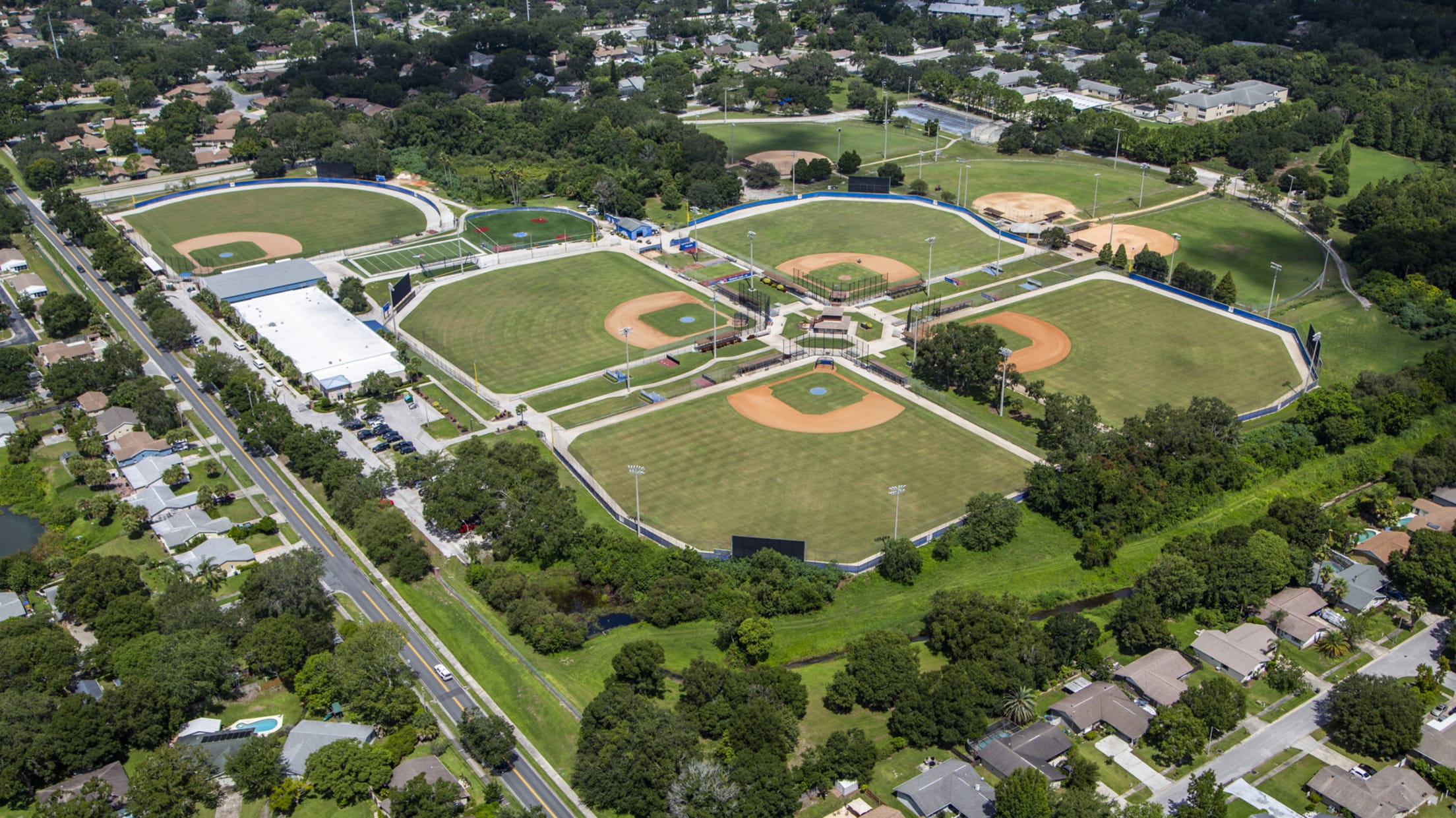 Blue Jays Renovations - Aerial Photos | Blue Jays