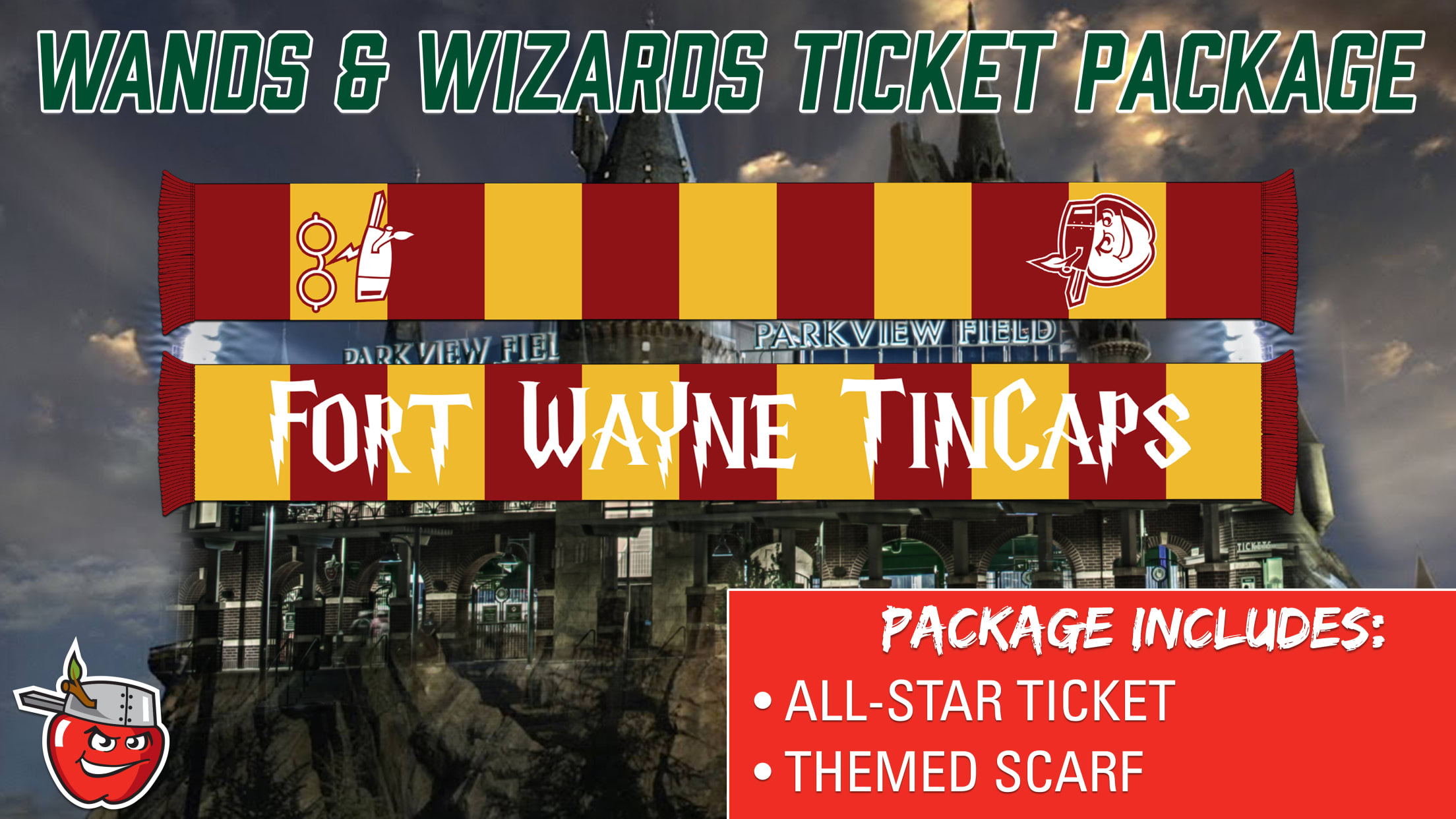 TinCaps Themed Ticket Packages TinCaps