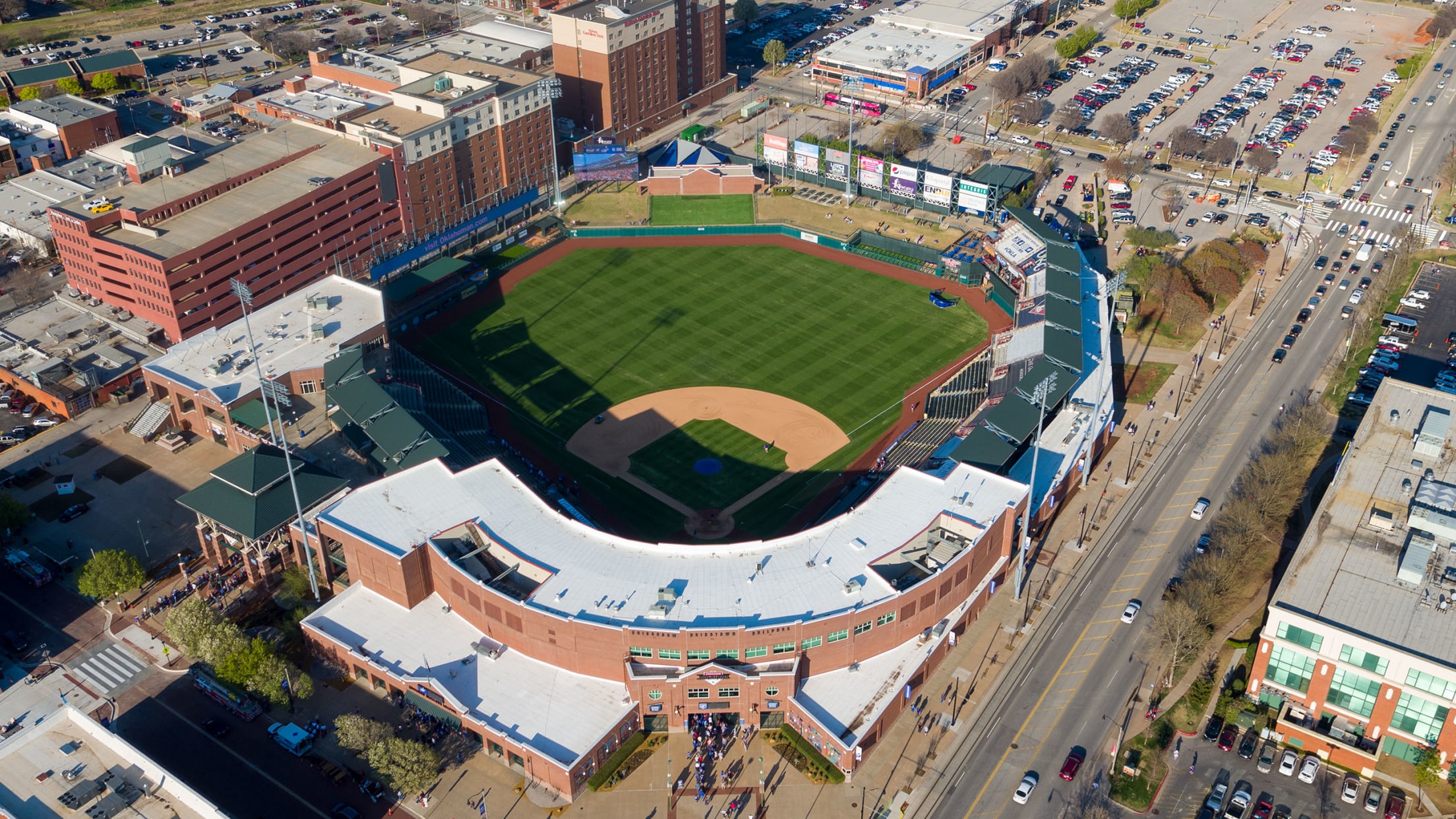 Chickasaw Bricktown Ballpark History Dodgers