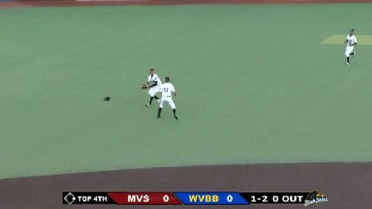 Santos makes great diving snag for West Virginia