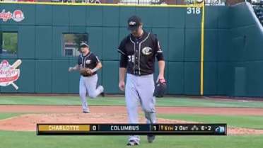 Knights' Drabek gets three-pitch strikeout