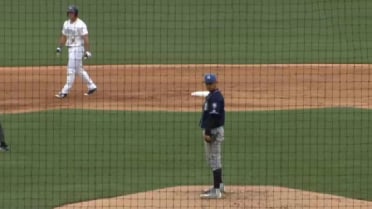 Asheville's Requena escapes inning