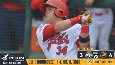 Rodriguez Homers Chiefs to Win