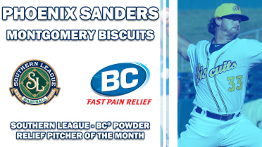 Sanders Named BC® Reliever of the Month