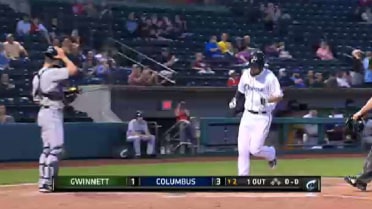 Columbus' Papi launches a solo home run