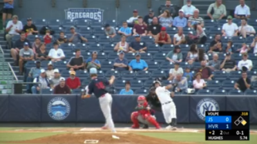 Three Homers Lift Renegades over BlueClaws