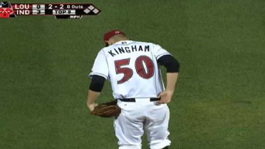 Indianapolis' Kingham notches his fifth K