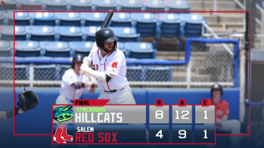 Hillcats claw back for 8-4 win over Sox