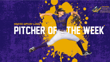 Sawyer Gipson-Long named Low-A Southeast Pitcher of the Week