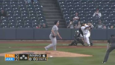 Loopstok's two-run double for Akron