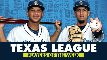 Hooks Sweep Texas League Weekly Awards