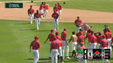 Lugnuts' Vargas hits RBI double for walk-off win