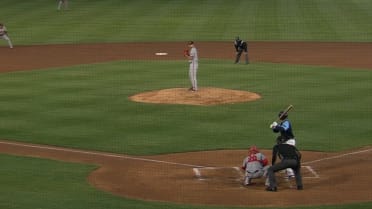 Nash Knight's first Triple-A homer