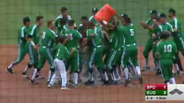 Eugene's Narea plates the game-winning run