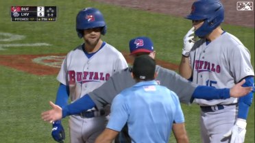 Bisons' Lukes, Candaele ejected after strikeout