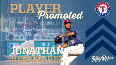 Jonathan Hernandez ascends to Major Leagues with Rangers