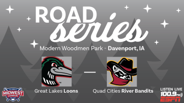 Great Lakes and Quad Cities Swap Shutouts in Doubleheader