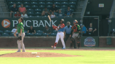Diaz clobbers 2-0 pitch for 15th homer of the year