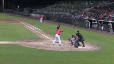 Crinella ties it with hustle double