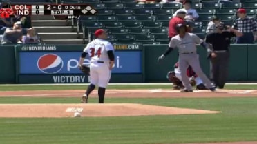 Clippers' Gonzalez leads off with homer