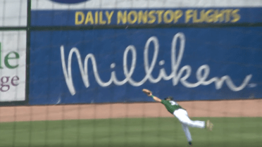 Sikes' wild leaping catch for Greenville