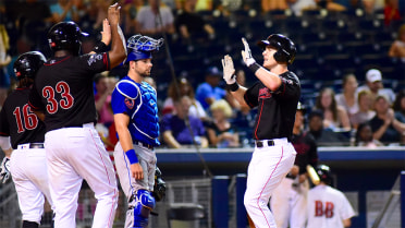 Sounds Play Home Run Derby in Win Over 51s