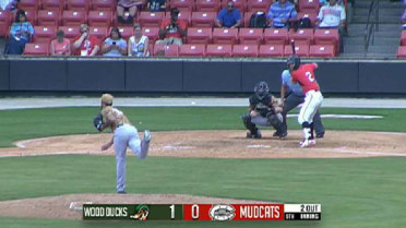 Down East's Hernandez records 10th strikeout