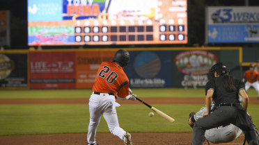 McGee, Pena Propel Hot Rods to Sweep and Seventh-Straight Win