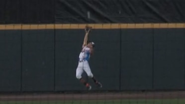 Bowie's Fontana homers, makes great leaping grab