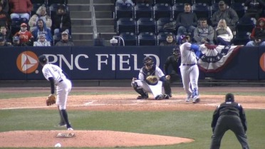 Vlad Jr's first 2019 homer with Buffalo