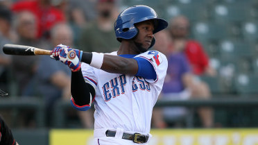 Profar dazzles around the plate for Express