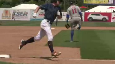 Andrew Stevenson goes yard for the Chiefs