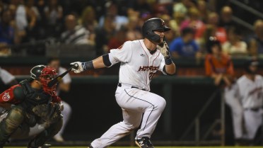 Hot Rods Fall 7-5 in 10 Innings in Series Opener to Captains