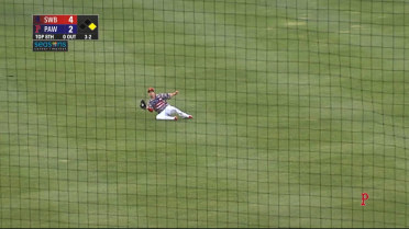 Cole Sturgeon Turns DP with Diving Catch and Throw